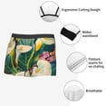 thumbnail image 5 of Haiem Tropical Floral Jungle Men's Boxer Briefs, Every Day Comfort Stretch Cotton Moisture-Wicking Underwear-Medium, 5 of 8