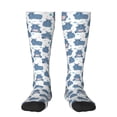 thumbnail image 1 of Balery Cute Hippos Calcetines novedosos Calcetines deportivos Calcetines hasta la rodilla Calcetines de algodón Calcetines originales y geniales, 1 of 6