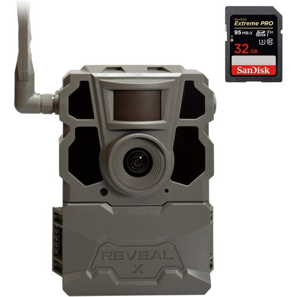 TACTACAM Reveal X Gen 2.0 LTE Cellular Trail Camera + 32GB SD Card