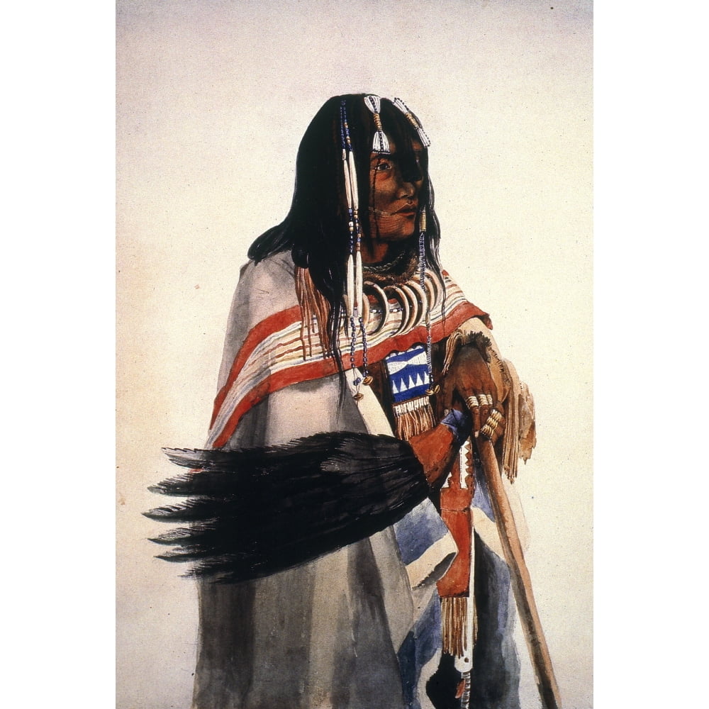 Piegan Blackfoot Native American Nmakui-Poka (Child Of The Wolf) Piegan