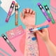 thumbnail image 3 of Bolígrafos de gel para tatuajes para niños, 6 colores, juego de bolígrafos de gel para tatuajes, con 4 pegatinas de tatuajes ligeros para niños y 5 plantillas, bolígrafos de gel para, 3 of 6