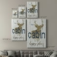 thumbnail image 4 of Happy Place Cabin Premium Gallery Wrapped Canvas - Ready to Hang, 4 of 5