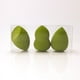 thumbnail image 1 of Zhuge Juego de 6 esponjas de belleza, esponja para difuminar maquillaje líquido y en crema, esponja para base natural, espuma sin látex, verde A37, 1 of 4