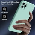 thumbnail image 4 of for Samsung Galaxy S22 Ultra Case, Thin Liquid Silicone Case,Shockproof,Slim Thin Phone Case for Samsung Galaxy S22 Ultra, Full Body Screen Camera Protective Cover-Sea Blue 2-sam s22u-10, 4 of 14