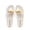 off-white, variant on Women Flip Flops Heart Charm Sandals Non Slip EVA Beach Thong Lightweight Summer Casual Slippers