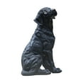 thumbnail image 3 of Figura de perro para jardín, decoración creativa de resina para el patio, estante para la sala de estar. Negro, 3 of 8