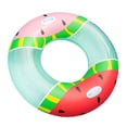 thumbnail image 2 of Flotador inflable para piscina, flotador de piscina de sandía, flotador de piscina doble para adultos, flotador de piscina de frutas, claridad notable, 2 of 8