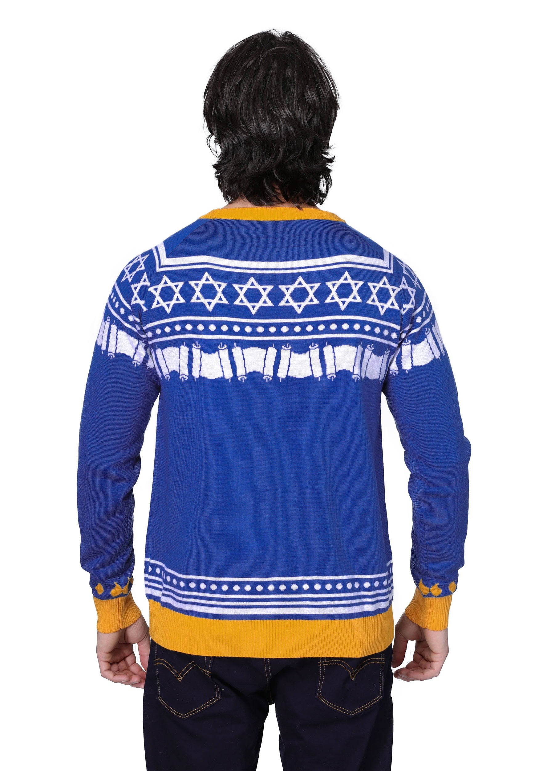 Hanukkah Menorah Ugly Holiday Sweater 