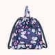 thumbnail image 5 of Baloncesto Yoga Bolso Cordón Plegable Mujeres Mochila para Viajes (Mariposa), 5 of 5