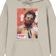 thumbnail image 6 of Texas Chainsaw Massacre French Leatherface Poster Art Long Sleeve Putty Women's Hooded Sweatshirt-Medium, 6 of 7