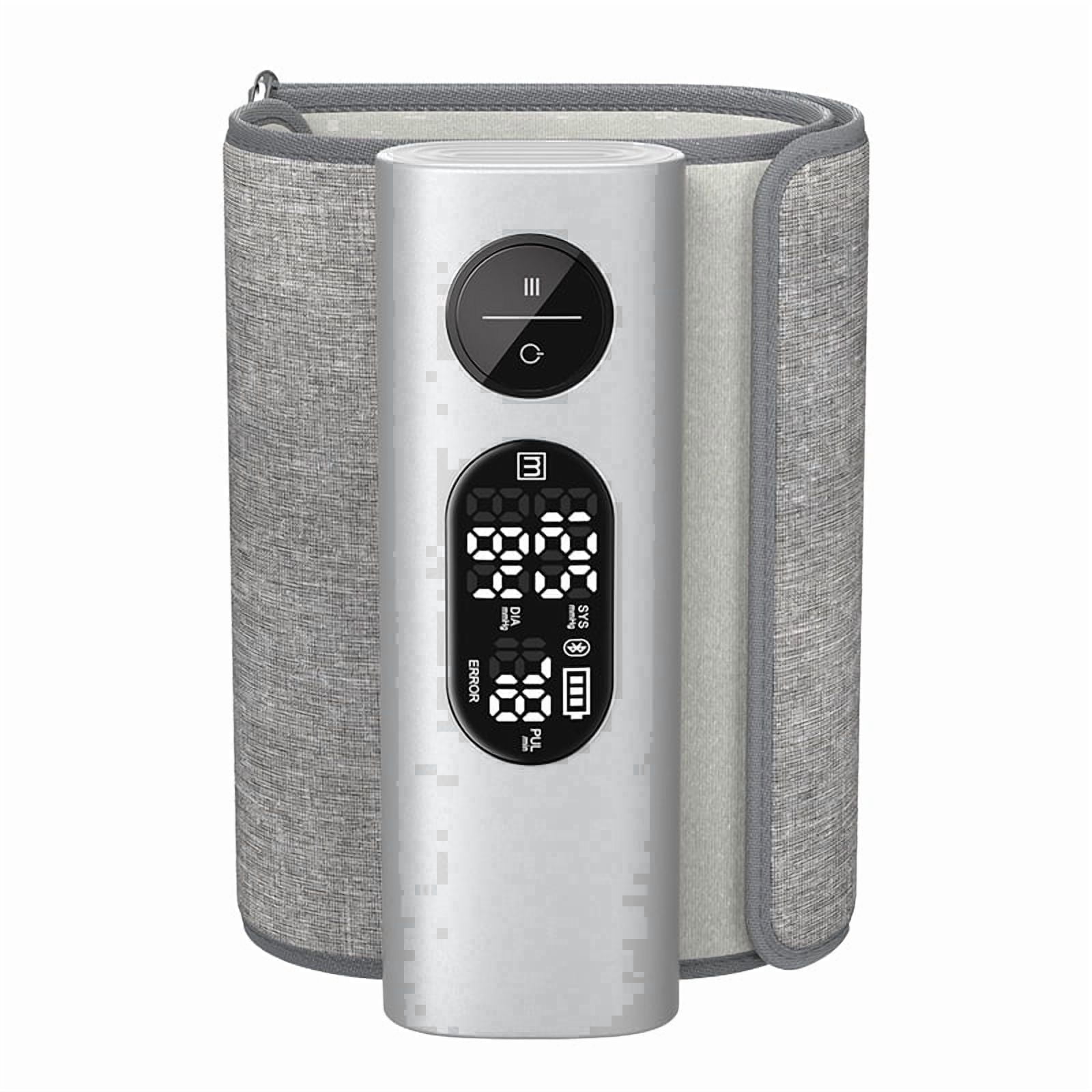 Alphamed Upper Arm Blood Pressure Monitor Rechargeable Type-C, Large Cuff Automatic BP Monitor, Bluetooth App Sync, Backlit LED Large Display