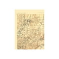 thumbnail image 4 of Topographical Map - Cincinnati East Ohio Kentucky Quad - USGS 1900 - Vintage Wall Art, 4 of 4