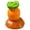 H*2, variant on pdqouc 2Pcs Cute Resin Figurine Carrot Ornament Small Animal Statue DIY Craft Accessories Garden Bonsai Balcony Desktop Decoration for Home Outdoor Decor, Style H