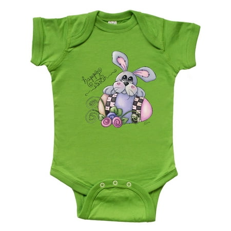 

Inktastic Happy Easter Bunny Rabbit Gift Baby Boy Bodysuit