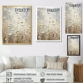 thumbnail image 4 of Designart "Whispering Gardens Of Beige Wildflowers IV" Wildflowers Wall Decor, 4 of 7