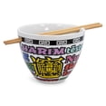 thumbnail image 3 of Juego de vajilla Boom Trendz Bowl Bop Noodle Collage Ceramic, 3 of 8