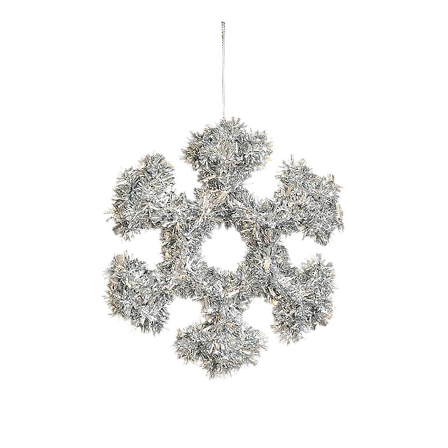 Suncoda Snowflake Hanging, Christmas Decorations Scene Arrangements Multiple Ribbons Sweet Trees Desktop Party Decorations Gifts