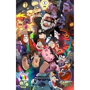 Gravity &Falls - Poster 12 x 18 inch Poster Print Frameless Art Gift 30 x 46 cm Paper