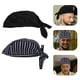 thumbnail image 3 of 2 gorros de chef de cocina unisex para hombre y mujer, gorros de uniforme de chef y camarero, gorros ajustables., 3 of 7