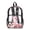 Axolotl Star Camo, variant on Xoenoiee French Bulldog Paw Print Clear Backpack for Middle School Teens 17" Heavy Duty Waterproof PVC See Through Transparent Bookbag, Large Capacity School Bag with Adjustable Straps for Girls