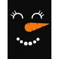 thumbnail image 2 of T-shirt Graphique Bonhomme de Neige Décontracté pour Femmes - Col Rond, Manches Courtes, Mélange de Polyester Extensible, Lavable en Machine - Parfait pour l'Été & les Fêtes, la Fête des Mères, le Nouvel An, le Festival de Printemps, la Saint-Valentin, 2 of 7