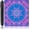 013-purple, variant on Mahjong Mat,Mandala Vibrant Color Design 31.5×31.5 Inch American Mahjong Mat,Non-Slip Noise Reduction Gaming Mat for Game Night and Mahjong Gift
