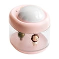 thumbnail image 1 of Humidificadores de niebla fría para bebés para dormitorio, silencioso, humidificador pequeño de 16,91 onzas para el hogar con luz nocturna y proyector de estrellas para niños y bebés, 1 of 5