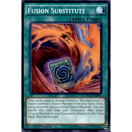Yugioh The New Challengers Fusion Substitute Nech En081 - 