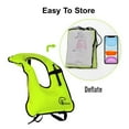 Rrtizan Children Portable Inflatable Jacket Snorkel Vest, Buoyancy Aid Swim Vest for Boys