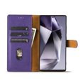 thumbnail image 5 of For Samsung Galaxy S25 Ultra Case Wallet, Retro PU Leather Cards Holder Stand Flip Cover Magnetic Closure Shockproof Protective Case for Women Men, Purple, 5 of 8