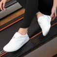 thumbnail image 3 of Men's and women's Canvas Casual Sneakers - Breathable Low-Top Lace-Up Shoes with Anti-Slip Sole, 3 of 7