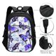 thumbnail image 3 of Fotbe Butterflies Mochila con Estampado y Puerto USB para Hombre y Mujer, Mochila Antirrobo, Mochila de Viaje, Mochila Escolar, Mochila Universitaria, 3 of 7