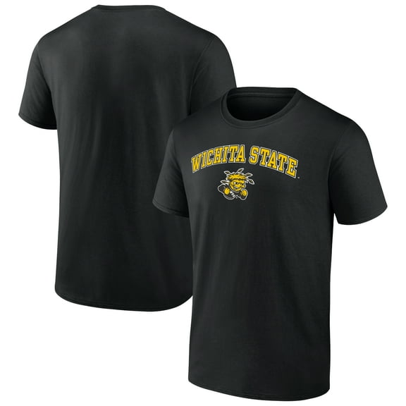Men's Black Wichita State Shockers Campus Team T-Shirt