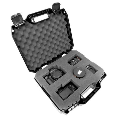TOUGH-XL Hard-Body Travel Carry Camera Equipment Case Fits Body , Gear , Lenses - Fits Nikon Digital SLR dSLR D3300 / D3200 / D750 / D7100 / D810 / D3100 / D5500 / D7200 / D7000 / B500 / B700 /