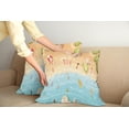 thumbnail image 2 of Ambesonne Graphic Beach Throw Pillow Cover 2 Pack, Cartoon Coast Fun, 16", Multicolor, 2 of 7