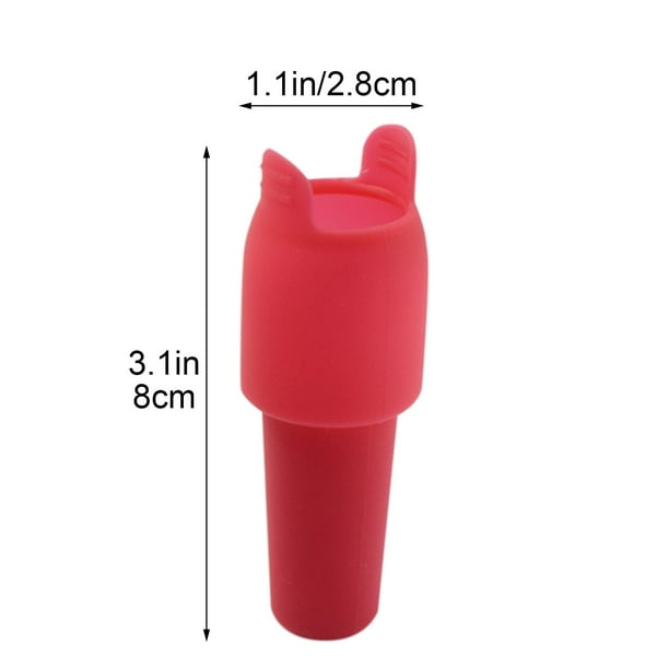 Tapones de Vino para Botellas de Vino Tapón Universal de Botella de Silicona con Buen Sellado, Adecuado para Varias Botellas de Vino, Tapones de Botella de Champán de Vino Rojo con Manijas Corchos de