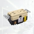 thumbnail image 6 of Faith 15A GFCI Outlets, Slim, Tamper-Resistant GFI Receptacles with Wall Plate, Ivory, 10 Pack, 6 of 6