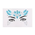 thumbnail image 1 of yeacher Glittering Rhinestone Face Stickers for Stage Makeup, Eye Decoration, Multi-Color Options SY002-4, 1 of 6