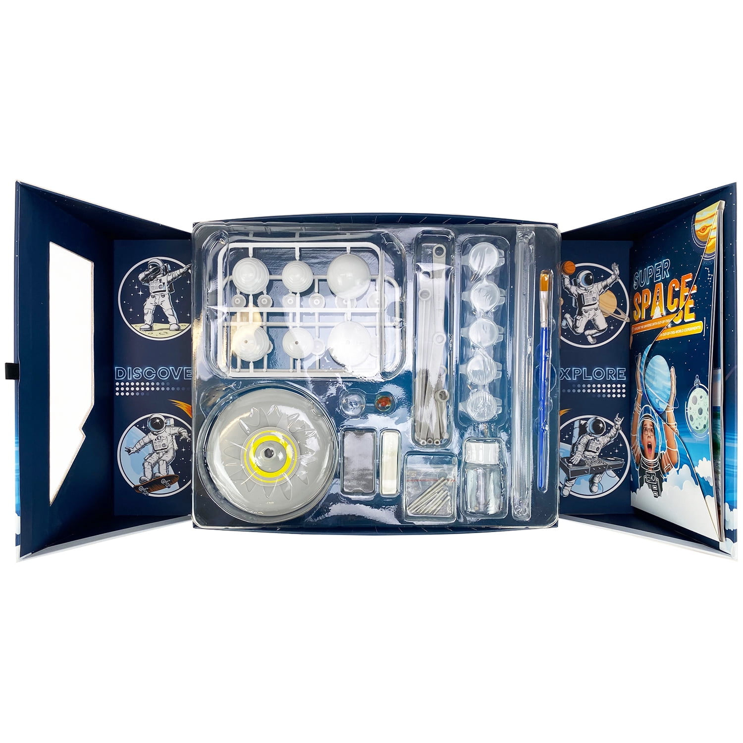 Spicebox 13404 Children's Stem Kits Science Lab Super Space, 7