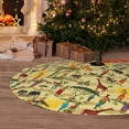 thumbnail image 6 of Sikiie Ethnic African 30-48 inches {designName} Print Christmas Tree Skirt Snowman Xmas Tree Skirt with Edge Christmas Decorations for Holiday Party, 6 of 7