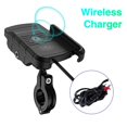 thumbnail image 3 of Motorcycle Mobile Phone Wireless Charging Cradle Bicycle Wireless Charging Cradle, 3 of 5