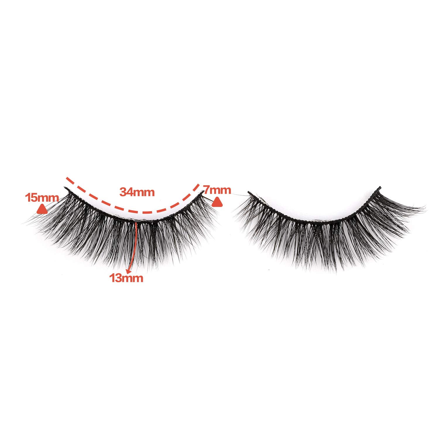 20 Pairs False Eyelashes 3D Faux Mink Lashes Natural Look Wispy 16-20MM  Fluffy Volume Long Thick Lashes Pack 5 Styles Mixed - Walmart.com