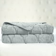 thumbnail image 6 of Home Soft Things 7 Piece Ogee Faux Fur Embroidery Bedspread Set - Bluish Grey - King (102" x 90"), 6 of 9