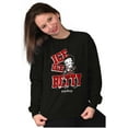 thumbnail image 4 of Betty Boop Hockey Ice Ice Baby Women Crewneck Sweatshirt Brisco Brands S, 4 of 5