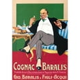 thumbnail image 2 of Anonymous 18x24 Gold Ornate Framed and Double Matted Museum Art Print Titled - Cognac Baralis (1915), 2 of 4