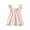 Pink, variant on GYRATEDREAM Baby Girl Clothes Newborn Summer Outfits Ruffle Sleeveless Casual Dress Infant Romper 0-3Years