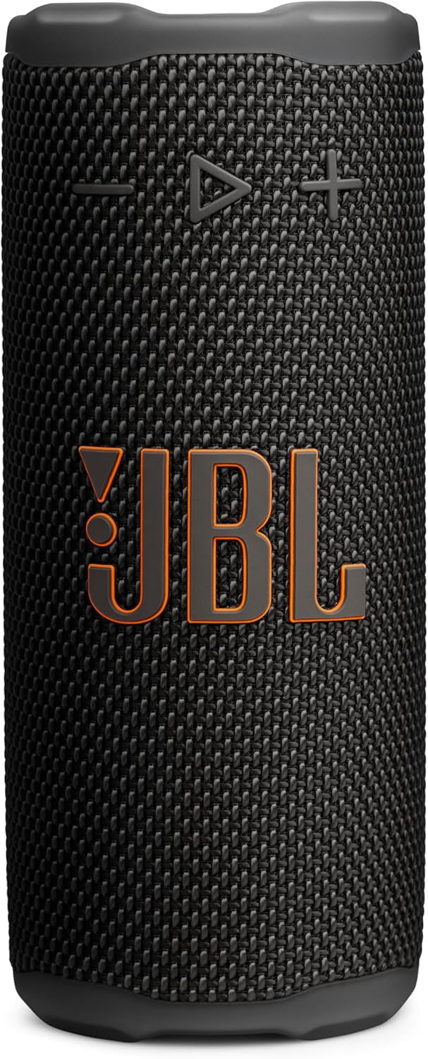 Open Box JBL Grip - Compact Bluetooth speaker with bold JBL Pro Sound and ambient light - Black