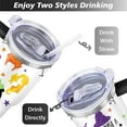 thumbnail image 2 of 40oz Halloweem Tumbler With Handle Witch Tumbler Lid and Straw Stainless Steel Insulated Cup Witchy Gifts For Women Witches Brew Coffee Mug, 2 of 6