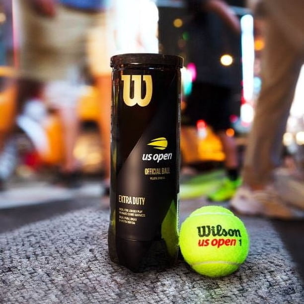 Wilson US Open Extra Duty 3 Tennis Ball Can - 24 Pack - Walmart.com
