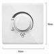 thumbnail image 2 of Ceiling Fan Control - 220V 10A Wall Switch for 15-300W Dimmer - Type 86, 2 of 5